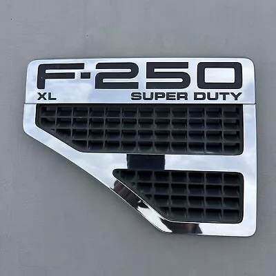 2008-10 Ford F-250 Super Duty XL Front Left Driver Side Fender Emblem Badge OEM • $49