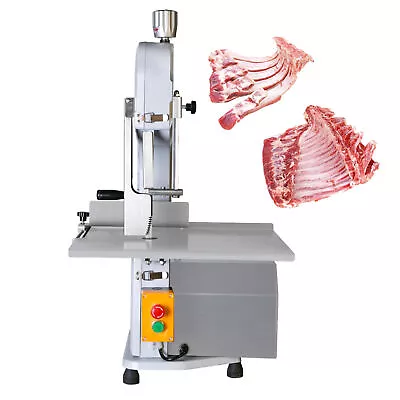 1500W Electric Meat Bone Saw Machine Commercial Frozen Meat Bandsaw Cutter • $496.99