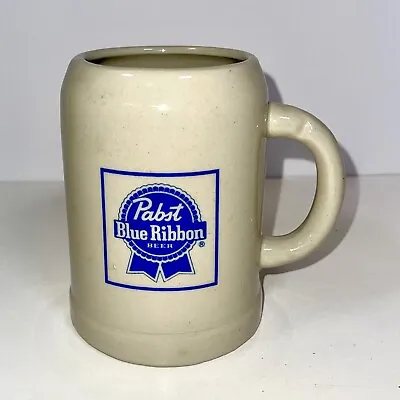 Pabst Blue Ribbon Beer Mug Stein 16 Fl Oz- Collectible Ceramic Coffee • $5.25