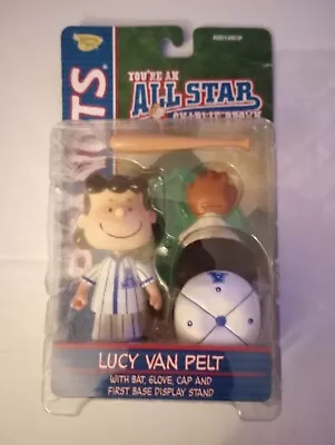 Lucy Van Pelt Memory Lane Youre An All Star Charlie Brown Baseball Sealed Figure • $14.99