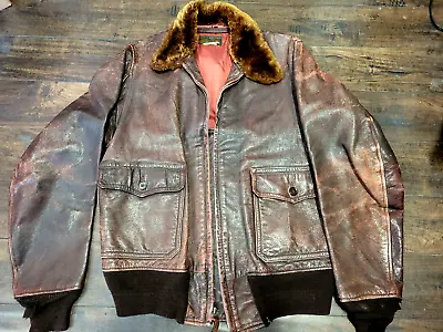 1940's Vintage M442A G-1 Flight Jacket  By Fried Ostermann Co • $1250