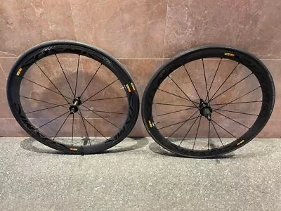 MAVIC Cosmic 40 Rear(+Front) Wheel Aluminum/Clincher [AS-IS][Read Description] • $941.85