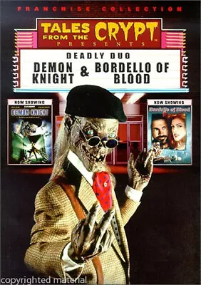 £20 • Buy TALES FROM THE CRYPT - Demon Knight & Bordello Of Blood Region 1 DVD