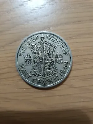 £3.99 • Buy 1948 British HALF CROWN George VI Pre Decimal Coin