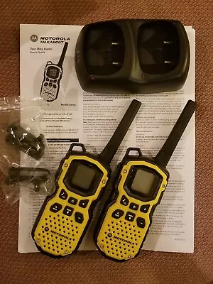 Set Of 2 Motorola Talkabout MS350R Two Way Radio • $125