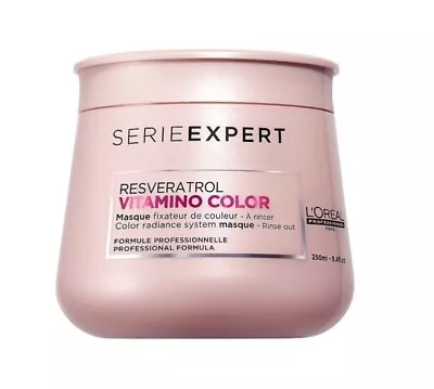 £16.75 • Buy L'Oreal Professional Serie Expert Resveratrol VITAMINO Colour MASQUE Mask 250ml