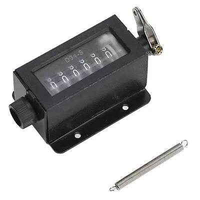 Mechanical Counter 6 Digit Hand Pull Stroke Tally Counter With Spring Spare • $10.09