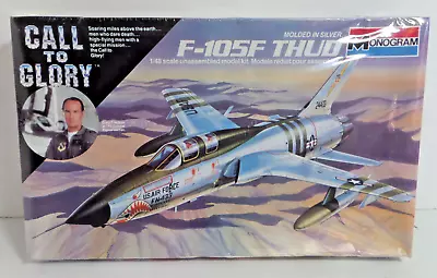 F-105F Thud Monogram Call Of Duty 1/48 Scale Vintage 1984 Sealed • $30.32
