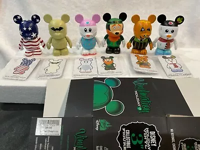 Disney Vinylmation 3  Holiday Series 1 Full Set Of 11 With Chaser • $85