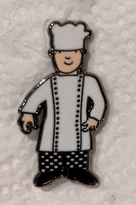 **NEW** Mr Benn Chef / Cook Enamel Badge. Indie Retro Kids Childrens TV. • £3.99