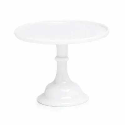 Mosser Glass 10  Cake Plate | Milk • $64.77