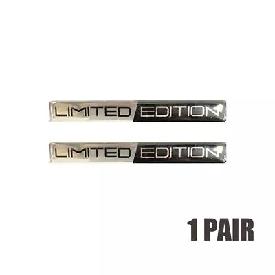 2× Metal Limited Edition Logo Car Sticker Emblem Badge Decal Trim Accessories • $5.58