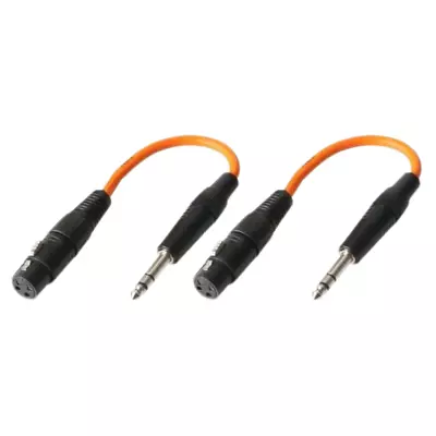2x Pulse Jack To Female XLR Balanced Adaptor Cable 1/4  TRS Jack • £16