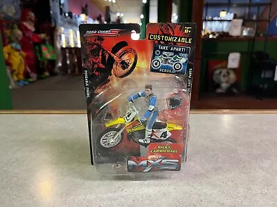 2005 Jakks Pacific Road Champs MXS Ricky Carmichael Moto X Dirt Bike NIB #26 • $22.94