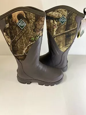 Muck Woody Grit Camo WDC-INF Hunting Work Fishing Boots Mens Rubber  • $139.94