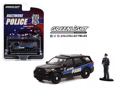 Greenlight 1:64 2020 BALTIMORE CITY POLICE 2020 FORD INTERCEPTOR • $12.99