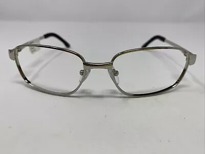 3M Rebel Chrome 56-17-135 Silver Full Rim Metal Eyeglasses Frame M548 • $52.75