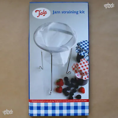 TALA Jam Straining Kit Jelly & Jam Making Preserve Strainer Stand Remove Pips • £9.25