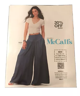 McCalls Pattern Counter Book Catalog Sewing Pattern Directory Volume 2 2022 • $21.95