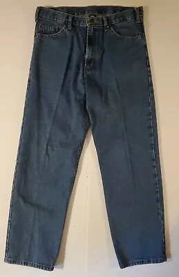 RK Brand Size 33x31 Mens Medium Wash Blue Denim Regular Fit 5 Pocket Jeans • $12