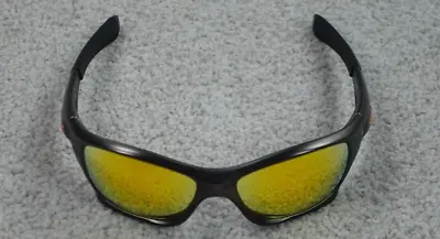 Oakley Pit Bull Sunglasses Gunmetal FMJ Fire Iridium OO9127-03 RARE • $199.99