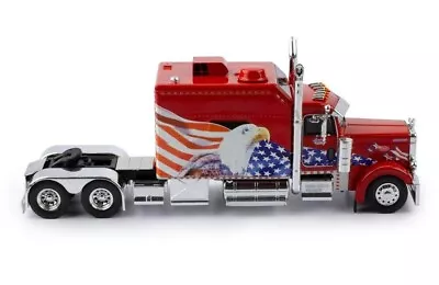 2002 Peterbilt 379 Tractor Truck 3-assi Red 1:43 Scale By Ixo-models Tr171.22 • $94.95