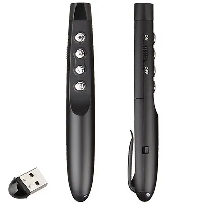 £10.82 • Buy 2.4GHz Wireless USB PowerPoint PPT Presenter Remote Control Laser Pointer Pen