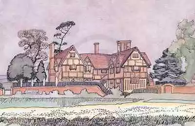 £17.52 • Buy Tudor House, House Of Tudor, 1920s A3 Print