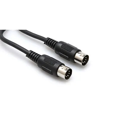 Hosa Mid-320bk 20ft Standard 5 Pin Midi Cable Black Mid320bk 20' • $15.95