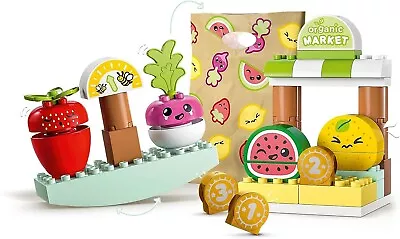$69.94 • Buy LEGO DUPLO My First Organic Market Building Toy Gift Christmas Birthday Boy Girl