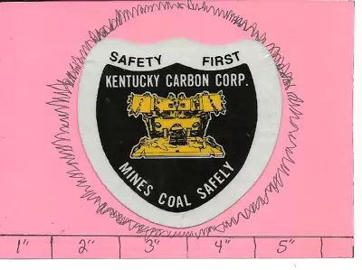 Kentucky Carbon Coal Co - Coal Mining Sticker-decal • $1.29