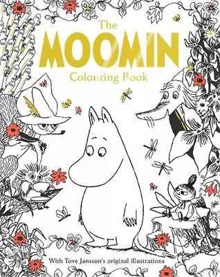 The Moomin Colouring Book By Macmillan Adult's Books (English) Paperback Book • $19.28