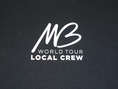 Michael Bublé World Tour Local Crew T Shirt  X Large Solid Black • £19.27