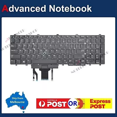 US Black Backlit Keyboard For Dell Precision 3510 7510 M7510 M7720 M7520 M5520 • $68
