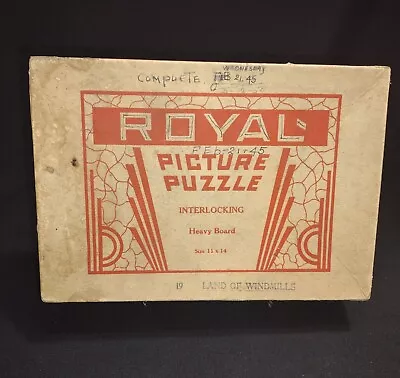 Royal Vintage Puzzle Interlocking • $19.99