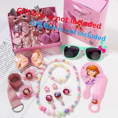 18 Or 28 PCs Girl Bow Knot Hair Clip Hairband Baby Barrette Hairpin Gift Set • £4.99