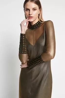 $210 • Buy Sass And Bide Forbidden Games Dress Size 40/10