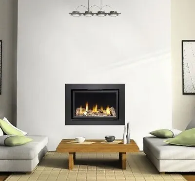 £1179.95 • Buy Gas Fire Pinnacle 600  Wall Inset Remote Control Wall Mounted Glass Fronted Bnib