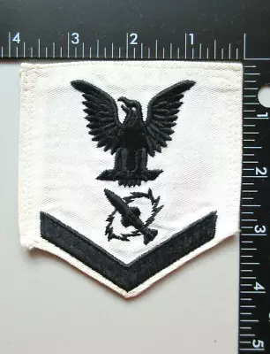 U.s. Navy 3rd Class Petty Officer Missile Technician Rate Rank Military Patch • $4.99