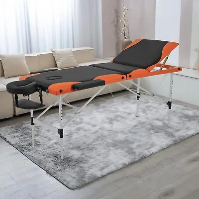 83  Massage Table Lightweight Aluminium Spa Table Folding Portable Massage Bed • $128.59