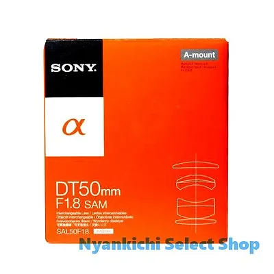 Sony DT 50mm F1.8 SAM SAL50F18 Lens NEW From Japan • $279.05