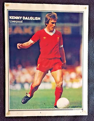 KENNY DALGLISH  Poster - A4 Size - From Shoot Magazine 1980's  Liverpool VGC • £3.99