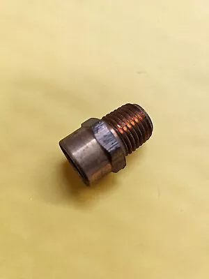 1/2  X 1/4  Copper Sweat X Male NPT Adapter / C X M - FACTORY NEW • $4.50