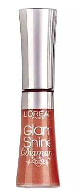 L'Oreal Paris Glam Shine Diamant Lip Gloss Amber Carat 161 • £5.10