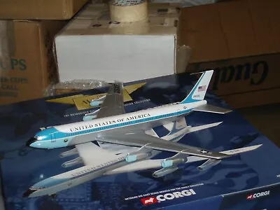 Air Force One USAF Boeing VC-137C Aircraft Corgi Aviation Archive AA32901 1:144 • $31.57