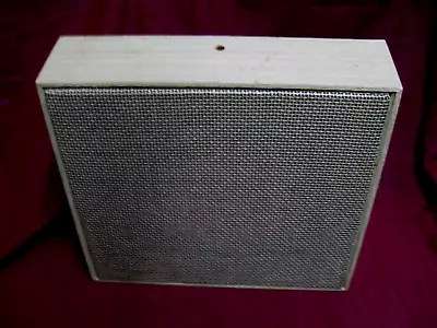 VTG Argos Tweed Blond Wood Slanted Speaker Wall Baffle For 8-12  Speakers • $21.99