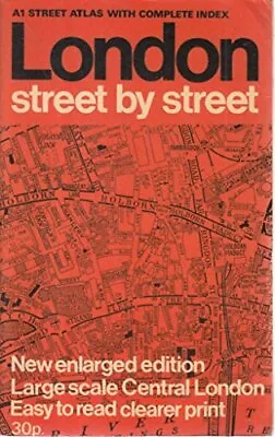 London Street By Street Atlas: 1m-3 -E. Hudson • £3.36