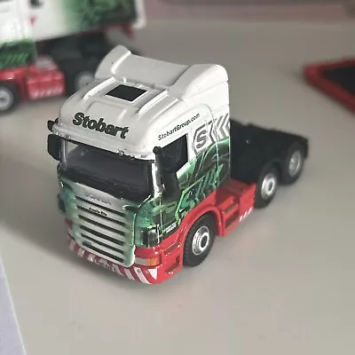 Oxford Diecast Eddie Stobart Scania Cab Unit Amelia Ella 1:76 • $11.19