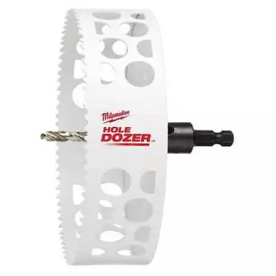 Milwaukee Tool 49-56-9698 6 In. Hole Dozer Bi-Metal Hole Saw With Arbor • $34.39