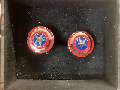 Marvel Captain America Distressed Shield Cufflinks Inc. • $15.74